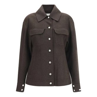 Sportmax Calcio Jacket - Jackets - Mujer - Marr&oacute;n - S