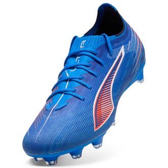Puma Fussballschuh PUMA ULTRA 6 PRO FG/AG, Gr. 42,5, weiss (ultra blau, puma wei&szlig;, glowing rot), Synthetik, Schuhe Fussballschuh, f&uuml;r Rasenpl&auml;tze