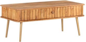 vidaXL Vidaxl - Tavolino da Salotto 100x50x40 cm in Legno Massello di Acacia