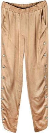 Just Cavalli Gold satin tapered trousers Size 28/71