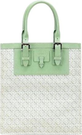Loewe Pre-owned Canvas Tote Bag - Dames - Vintage Shopper - Beige - ONE Size - Leer - Vintage