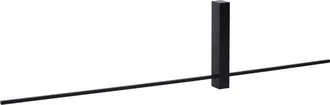 Lucide SEGIN Non Dimmable Stylish Mountable Indoor Decor LED Wall Light in Black