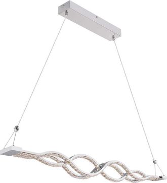 Globo Lighting L&aacute;mpara Colgante - Pilla - Cromo - Metal - Gran L&aacute;mpara