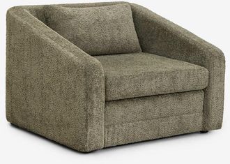 Sklum Sklum - Sill&oacute;n Cama En Tela Boucl&eacute; Dalila