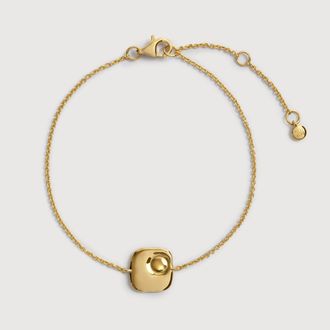 Monica Vinader Gold Amaia Chain Bracelet