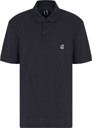 A|X Armani Exchange cotton polo shirt - Blue
