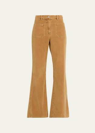 Nili Lotan Florence Flare Denim Jeans