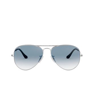 Ray-Ban Klassieke Aviator Stijl Zonnebril - unisex - Zonnebrillen - Grijs - 58 MM - Accessoires