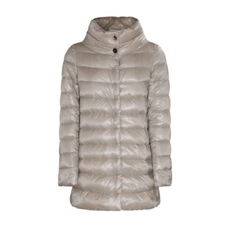 Herno Coats - female - Herno - Down Jackets - Gray - XL - Jackets