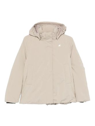 K-Way Piumino con cappuccio - Toni neutri