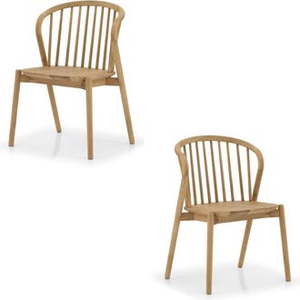 Woodek 2x silla en roble