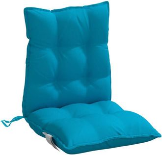 vidaXL Cojines Para Silla Respaldo Bajo 6 Uds Tela Oxford Azul Claro Vidaxl