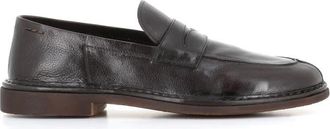 Alexander Hotto Donkerbruine Leren Sandalen - Heren - Loafers - Bruin - 45 EU - Schoenen