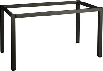 OEM Estructura De Escritorio O Mesa Con Pata Cuadrada Ny-a057/196/k - 196x76 Cm, Color Negro