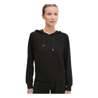 Guess Monica Hoodie - Dames - Hoodies - Zwart - M - Polyester - Hoodies & sweatvesten