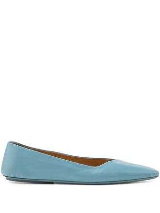 Mars&egrave;ll Cazzuola pointed ballet flats - Blue