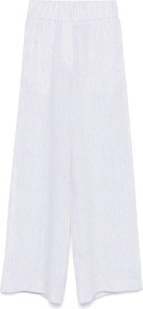 PESERICO Pantaloni a righe - Bianco