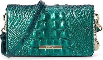 Brahmin Minuette Womens Handbags Mystic Green, Leather