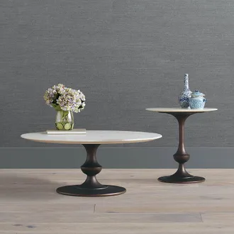 Frontgate Veneto Coffee & Side Table - Coffee Table - Frontgate