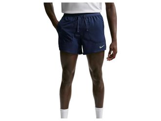 Nike 5 Dri-FIT Stride Brief-Lined Shorts Mens Workout Midnight Navy/Reflective Silver : 2XL 5, Polyester/Spandex