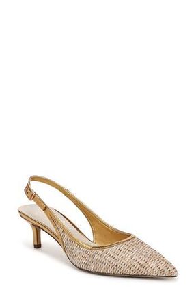 Franco Sarto Kate 3 Slingback Pointed Toe Pump in Beige at Nordstrom Rack, Size 8.5