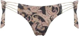 Del Maar Omkeerbare Bikini Top met Patchwork Print - Dames - Bikinis - Blauw - S - Badmode