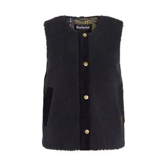 Barbour Lli0016Ol51 Teddy Vest - female - Barbour - Waistcoats - Black - L - Jackets