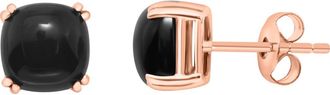 Effy 14K Gold Onyx Cabochon Cushion Stud Earrings at Nordstrom Rack