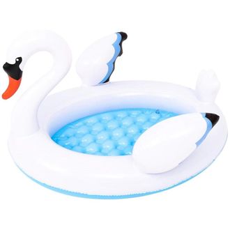 Trade Shop Trade Shop - Piscina Gonfiabile Per Bambini Forma Cigno 108x95x65cm Giardino Divertimento 016147