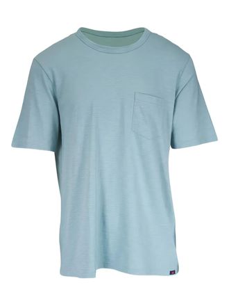 Faherty chest-pocket T-shirt - Blue