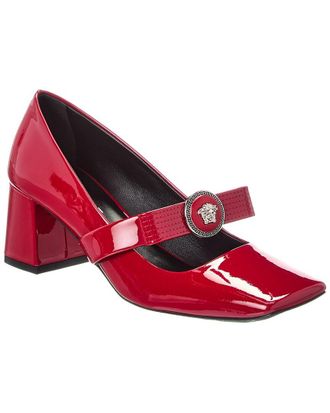 Versace Ribbon Patent Pump
