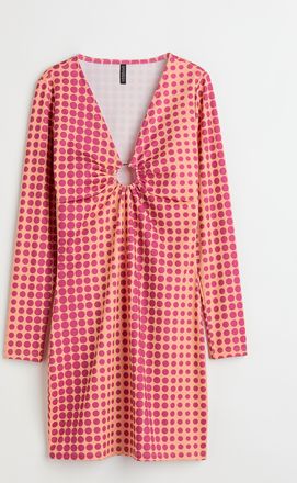 H&M Figurbetontes Kleid - Orange