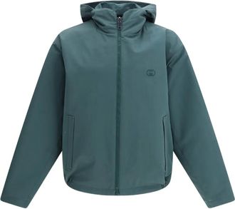 Gucci ripstop hooded jacket - Green