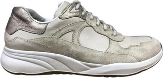 Durea Schoenen, Dames, Beige, 40 EU, Leer, 6283 Sneaker
