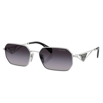 Prada Sunglasses, unisex, Gray, Size: 58 MM Pra51S 1Bc90A Sunglasses