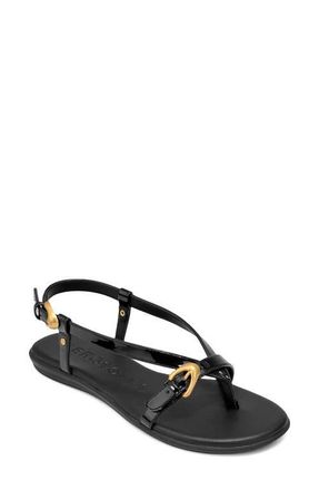 Aerosoles Iride Slingback Sandal in Black Fx Patent at Nordstrom, Size 7.5
