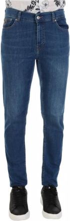Trussardi Jeans - Heren - Slim Fit Jeans - Blauw - W31 - Jeans