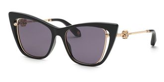 Roberto Cavalli SRC033M 0700 Mens Sunglasses Gold Size 53
