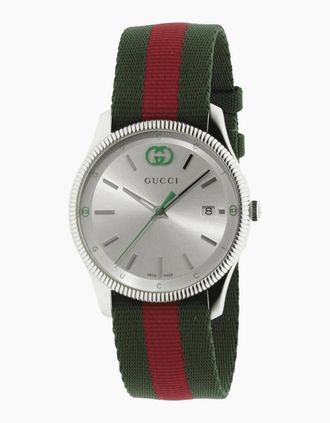 Gucci Womens Gucci YA1264236 G-Timeless Ladies Watch - Silver
