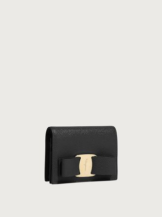 Ferragamo Women Vara Bow wallet Black
