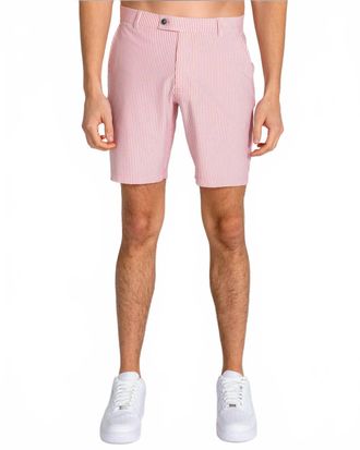 Redvanly Becker Shorts In Salmon