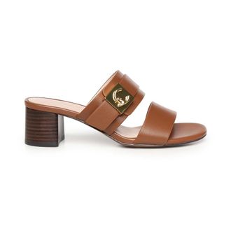 Coccinelle Heeled Mules, female, Brown, Size: 10 US C-Me Lock