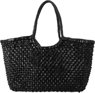 Dragon Diffusion Nantucket Cactus Tote - Dames - Shoppers - Zwart - ONE Size - Leer - Tassen