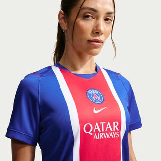 Nike Paris Saint-Germain 2026/27 Stadium Home Nike Womens Dri-FIT Soccer Repica Jersey in Blue | II2741-417