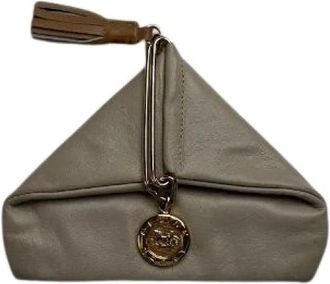 Celine Pre-owned Wallets, female, Beige, Size: ONE SIZE Pre-owned Leather Wallet