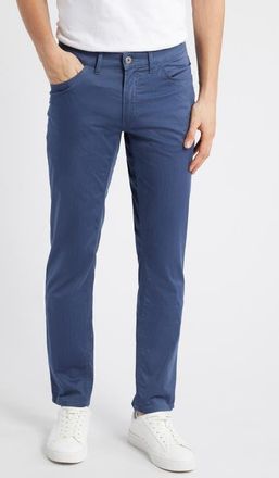 Brax Chuck U Modern Fit Stretch Cotton Pants in Navy at Nordstrom, Size 34 X 34