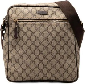 Gucci Pre-owned Cross Body Bags, female, Beige, Size: ONE SIZE Pre-owned Fabric crossbody-bags