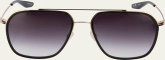 Barton Perreira Rizzo Titanium Navigator Sunglasses