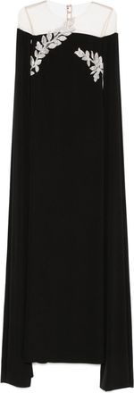 Cristallini Kassandra maxi dress - Black