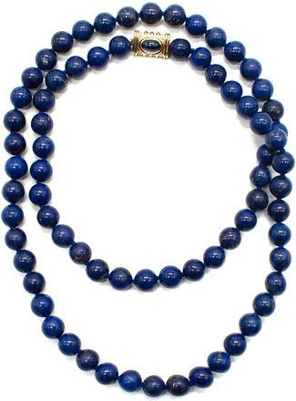Bespoke Fine Quality Blue Agate Beaded Necklace